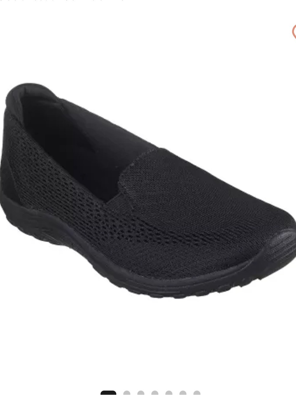 Skechers Reggae Fest Willow Vibe Womens Slip-On Shoe Black Size 9.5